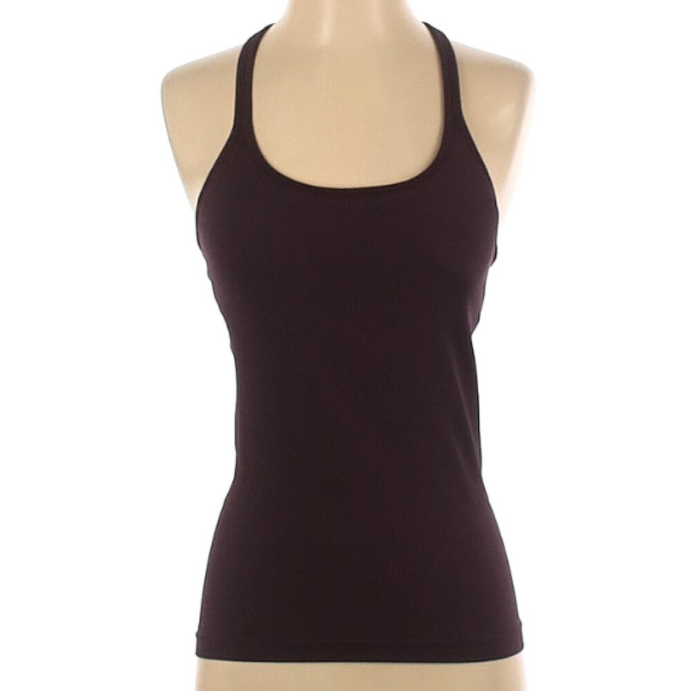 Like New Athleta Ribbed Racerback Tank Top w/ Built-in Bra, Small